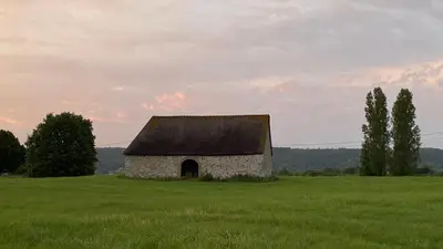 Paysage naturel près de la maison de vacances