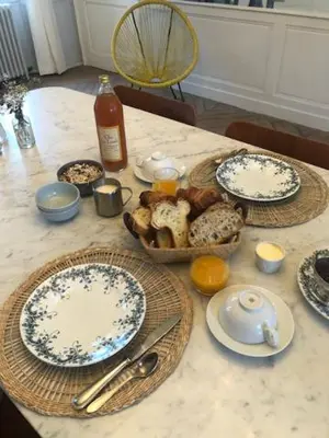 Nourriture dans le B&B/chambre d'hôtes ou à proximité