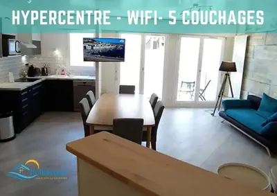 Plan de l'établissement En famille à Dieppe by Holidieppe