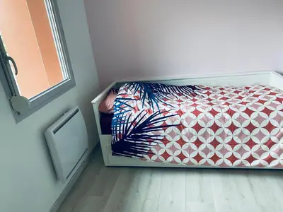 Un ou plusieurs lits dans un hébergement de l'établissement Enjoy your dream