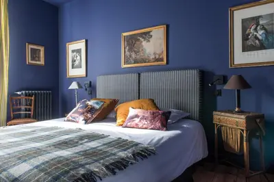 Un ou plusieurs lits dans un hébergement de l'établissement La Villa Augustine