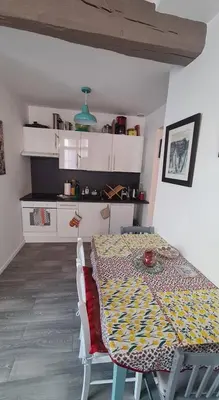 Cuisine ou kitchenette dans l'établissement Le Dieppois BY HOLIDIEPPE