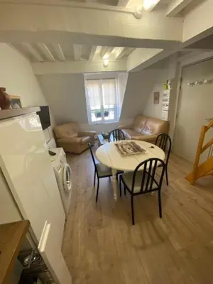 Cuisine ou kitchenette dans l'établissement DIEPPE GITES BEAUREGARD