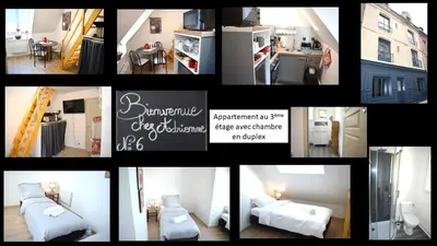 Plan de l'établissement DIEPPE GITES BEAUREGARD