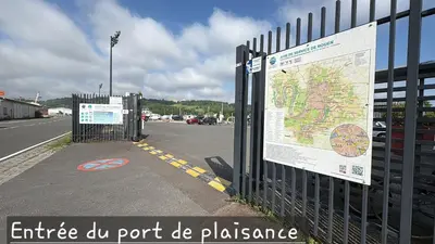Plan de l'établissement Houseboat cosy et Atypique à Rouen Le Zimon