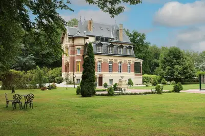 Jardin de l'établissement Château de Moliens