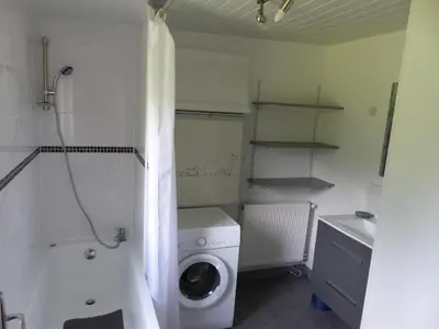 Salle de bains dans l'établissement La Calypso Maison 6 Personnes