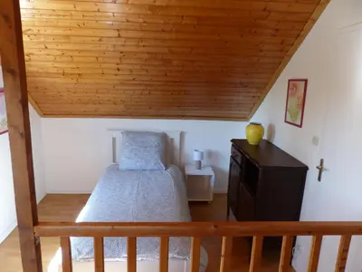 Un ou plusieurs lits dans un hébergement de l'établissement Duplex 4 personnes La Calypso