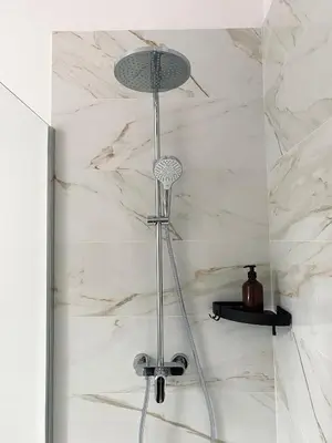 Salle de bains dans l'établissement Domaine de Bonneuil