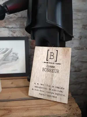Certificat, récompense, panneau ou autre document affiché dans l'établissement Le Cocon des Hortillonnages d'Amiens