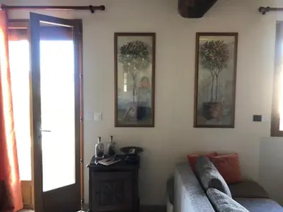 Coin salon dans l'établissement La maison de Célestine