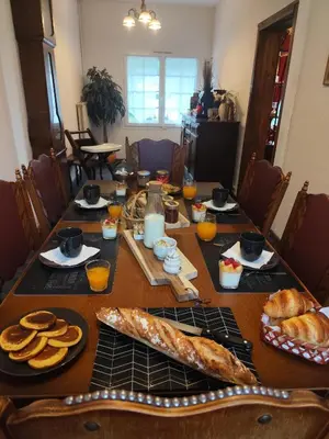Nourriture dans la maison d'hôtes ou à proximité