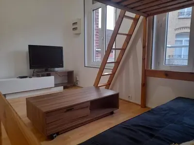 Télévision ou salle de divertissement dans l'établissement Bienvenue dans le centre ville d’Amiens