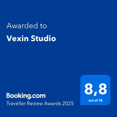 Certificat, récompense, panneau ou autre document affiché dans l'établissement Vexin Studio