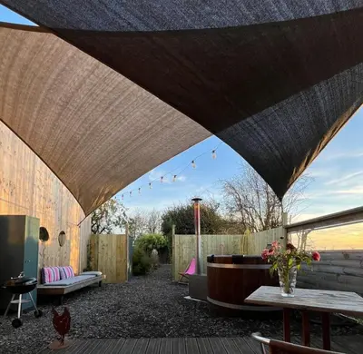 Plan de l'établissement Gîte avec bain nordique dans la campagne brayonne pour 2 personnes