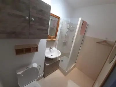 Salle de bains dans l'établissement A stondeta