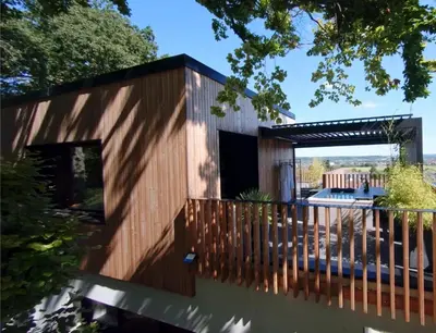 Bâtiment de la maison de vacances