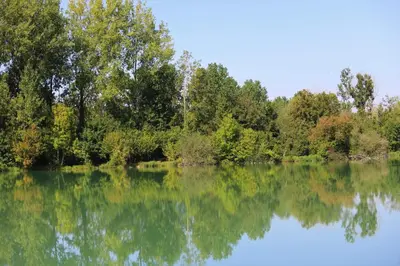 Paysage naturel près de la maison de vacances