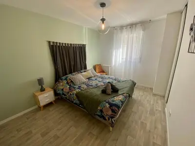 Un ou plusieurs lits dans un hébergement de l'établissement le Clot Saint Clement - Logement de charme Rouen - 091