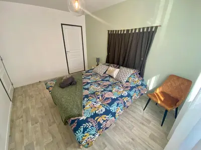 Un ou plusieurs lits dans un hébergement de l'établissement le Clot Saint Clement - Logement de charme Rouen - 091