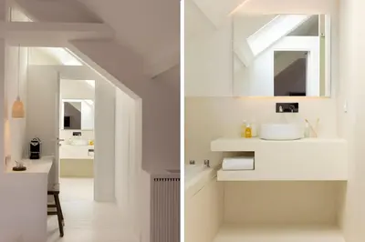 Salle de bains dans l'établissement Ô PLUM'ART Chambres de caractère