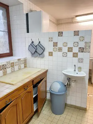 Plan de l'établissement Maison spacieuse à Viarmes avec grand jardin et climatisation