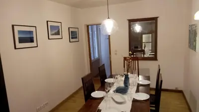 Salle de bains dans l'établissement Loft en duplex avec vue sur plage et chenal