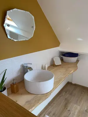 Salle de bains dans l'établissement Gaston