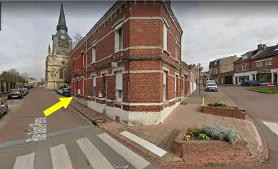 Plan de l'établissement Studio n'4 Rue St Pierre