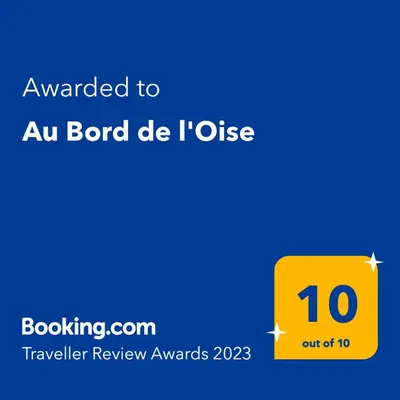 Certificat, récompense, panneau ou autre document affiché dans l'établissement Au Bord de l'Oise