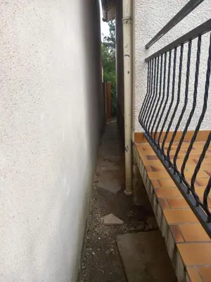 Plan de l'établissement Petite maison cosy dans un jardin.