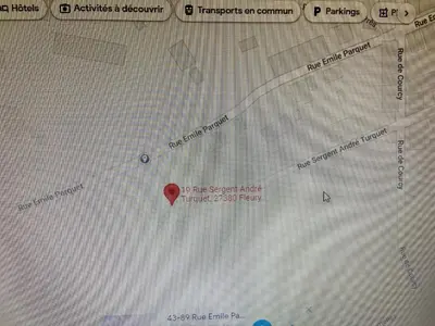 Plan de l'établissement Maison de ville