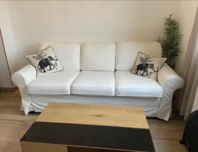 Coin salon dans l'établissement Maison de ville