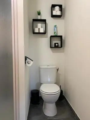 Salle de bains dans l'établissement Appartement duplex proche zénith, mégacité, stade