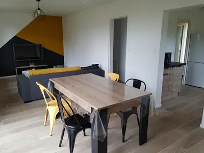 Cuisine ou kitchenette dans l'établissement Le clos du rhododendron proximité Dieppe