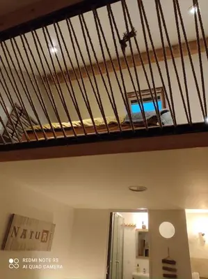 Plan de l'établissement logement Mezzanine salon indépendant