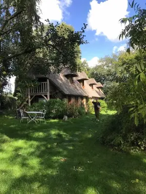 Jardin de l'établissement Cottage les forières