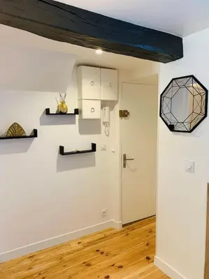 Cuisine ou kitchenette dans l'établissement Petit cocon à 2 pas de la cathédrale&hortillonages