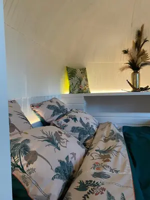 Coin salon dans l'établissement Au Vieux Moulin