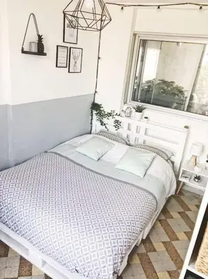 Un ou plusieurs lits dans un hébergement de l'établissement Appart/Loft hyper centre POISSY, RER : 2min à pied