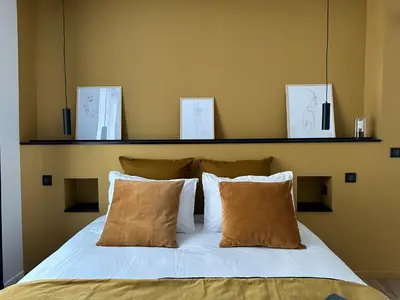 Un ou plusieurs lits dans un hébergement de l'établissement La place d'Henri, Rouen centre