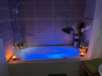 Salle de bains dans l'établissement Loft & Spa LE FAUBOURG SAINT MARTIN