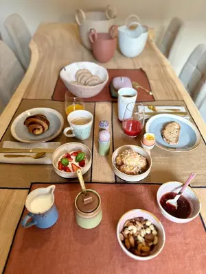 Nourriture dans le B&B/chambre d'hôtes ou à proximité
