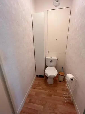 Salle de bains dans l'établissement Les cygnes de Criel-sur-Mer