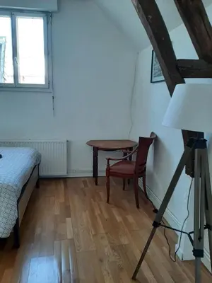 Un ou plusieurs lits dans un hébergement de l'établissement Le relais des trois châteaux