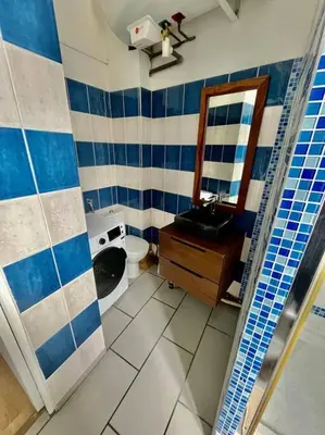 Salle de bains dans l'établissement L évasion