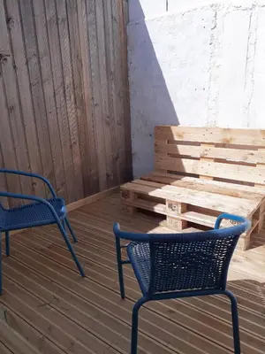 Plan de l'établissement L'artistique, Maison pour 5 personnes, 2 chambres, stationnement gratuit, spacieux, atypique