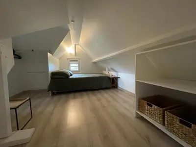 Un ou plusieurs lits dans un hébergement de l'établissement Cosy Giverny