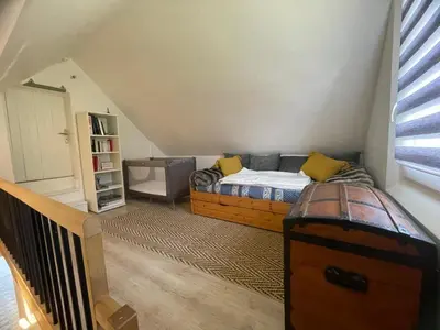 Un ou plusieurs lits dans un hébergement de l'établissement Cosy Giverny