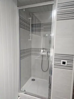 Salle de bains dans l'établissement l'Escale Dieppoise